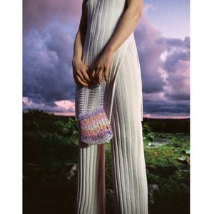 Zara Multicolored Beaded Bag